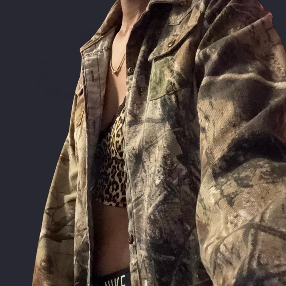 Cabelas camouflage button up